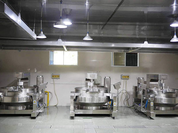 重慶火鍋底料加工廠房實拍